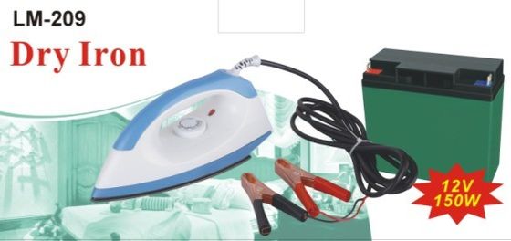 Ferro elétrico de 12V DC e ferro de borracha A solução definitiva de passar