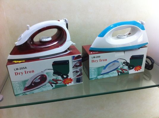 Ferro elétrico de 12V DC e ferro de borracha A solução definitiva de passar