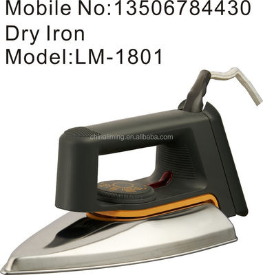 LM-1801 1000W Potência Elétrica Ferro Seco LM1801 para Casas